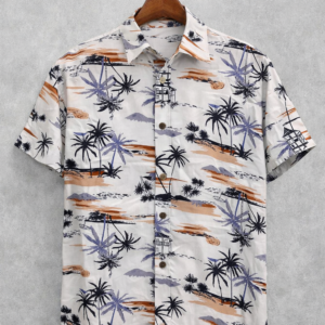 Half Shirt Linen(White)